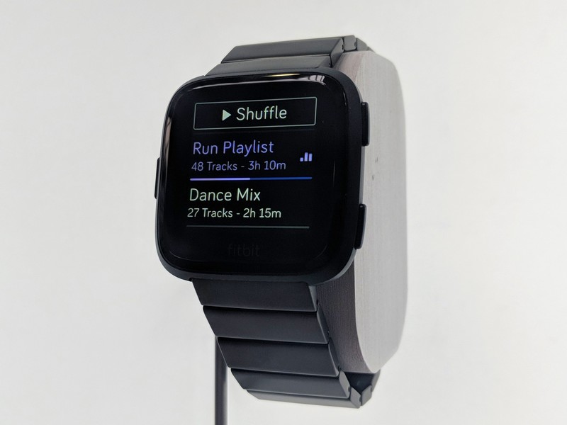 How to add music to fitbit versa
